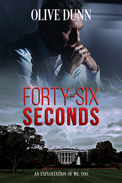 Book Cover Design by Chloe Belle Arts for On the Forty-Six Seconds by Olive Dunn