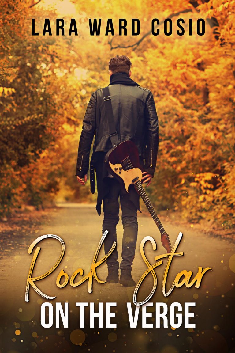 Book Cover Design by Chloe Belle Arts for Rock Star on the Verge by Lara Ward Cosio